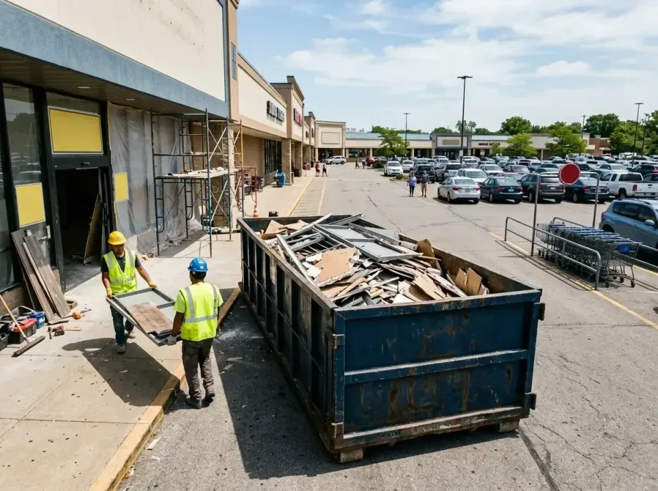 retail-store-renovation-debris-003 — frequently asked questions, Roll-off Dumpster Rentals in Evanston, WY